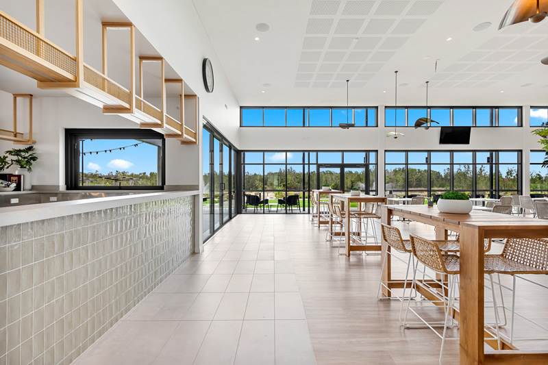Restaurant Commercial builder - Thyme Clubhouse, Eli Waters QLD