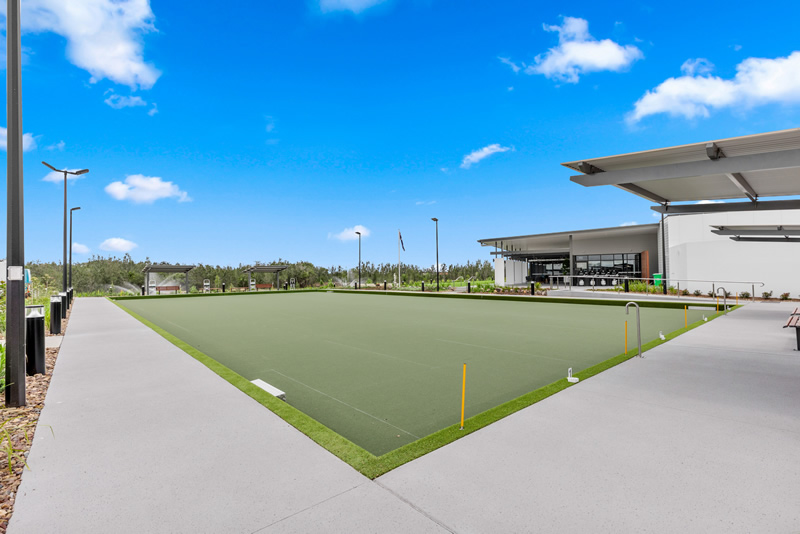Lawn bowls Commercial builder - Thyme Clubhouse, Eli Waters QLD